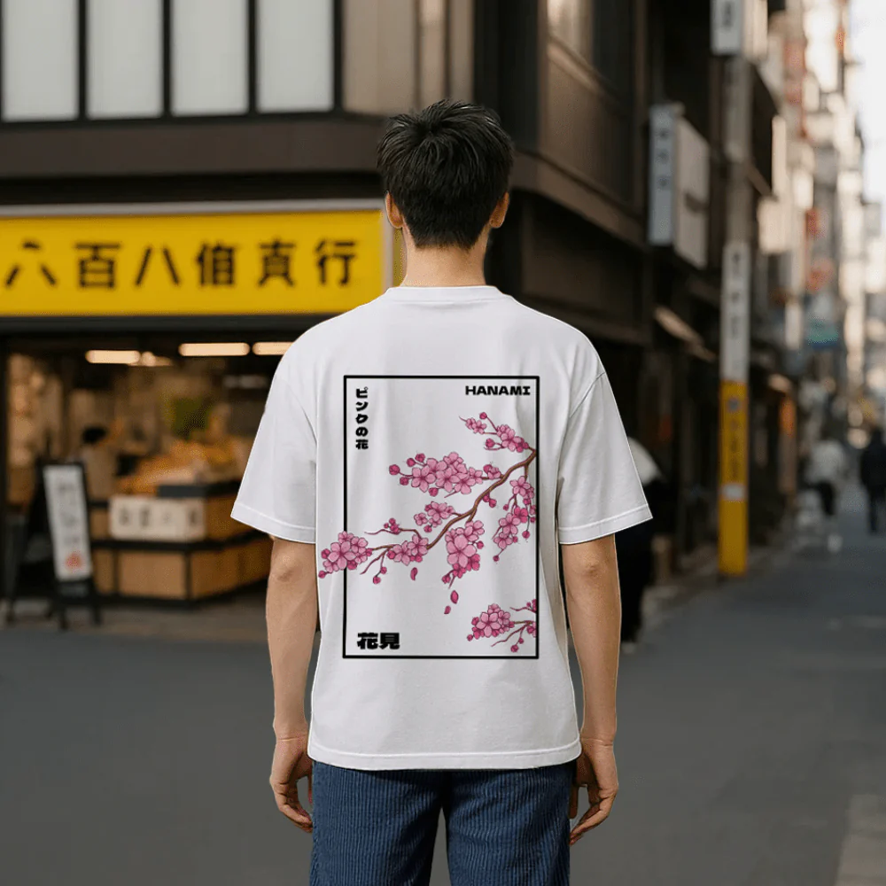 Hanami - T-shirt japonais oversize - Image 8