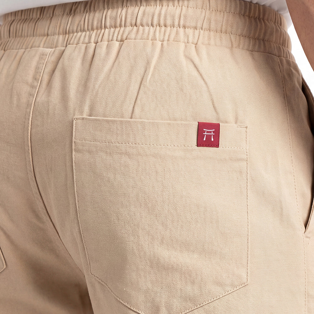 Hane - Pantalon balloon relax en lin - Image 3