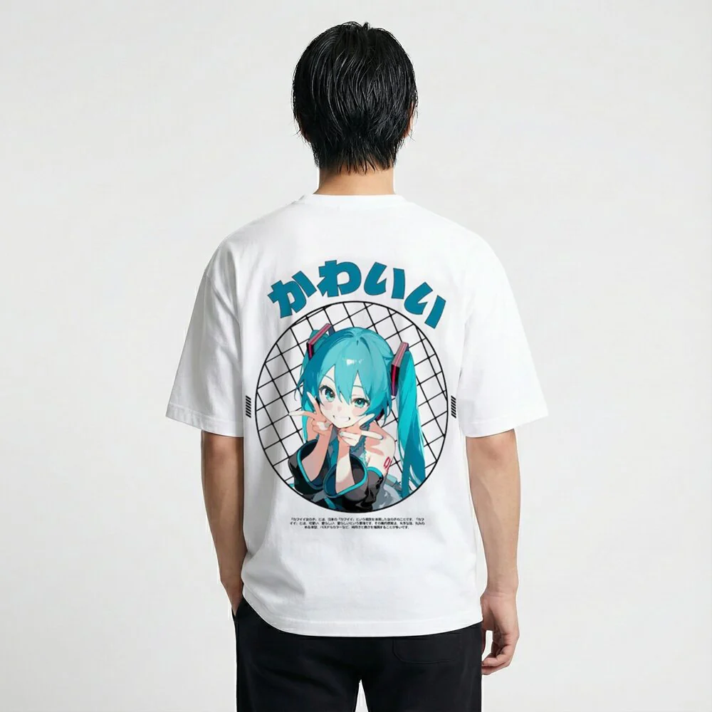 Kawaii - T-shirt japonais oversize