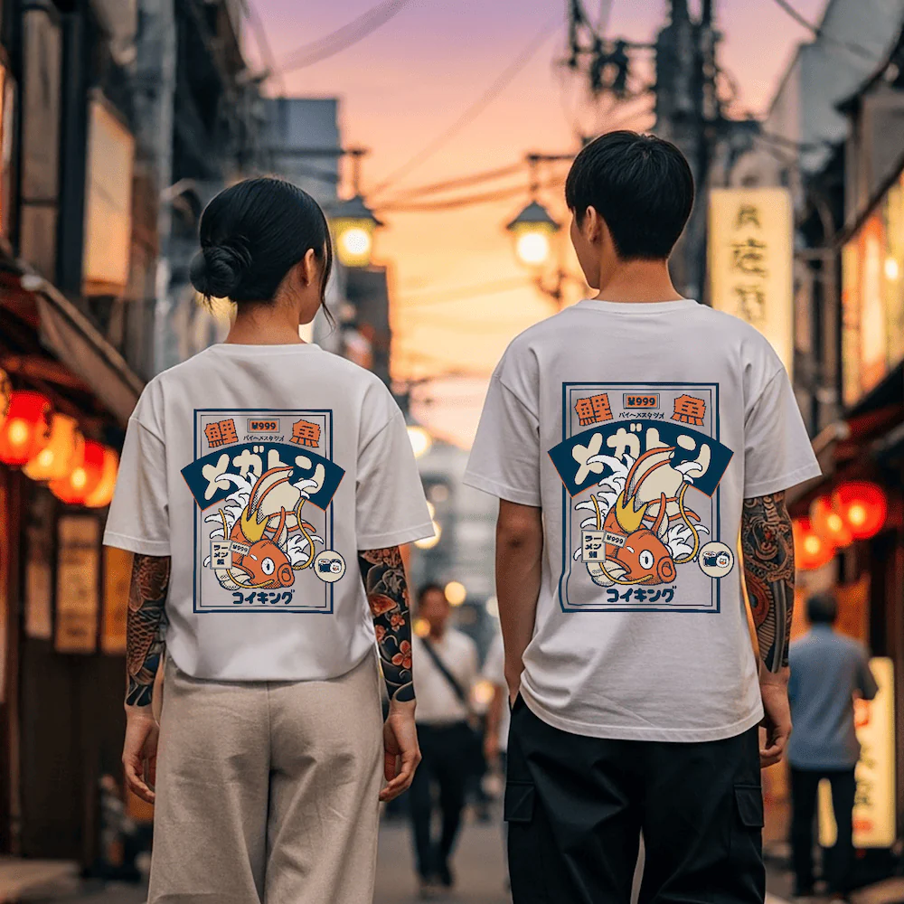 Koi - T-shirt japonais oversize - Image 9