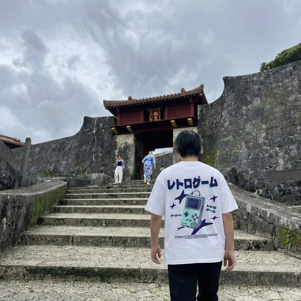 Retoro Gēmu - T-shirt japonais oversize - Image 8