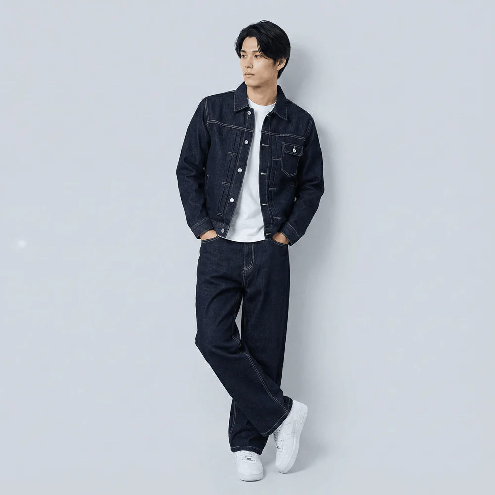 Shiro - Veste denim japonaise 14oz - Image 3