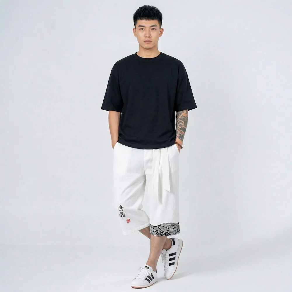 Taro - Pantalon court confort japonais - Image 4