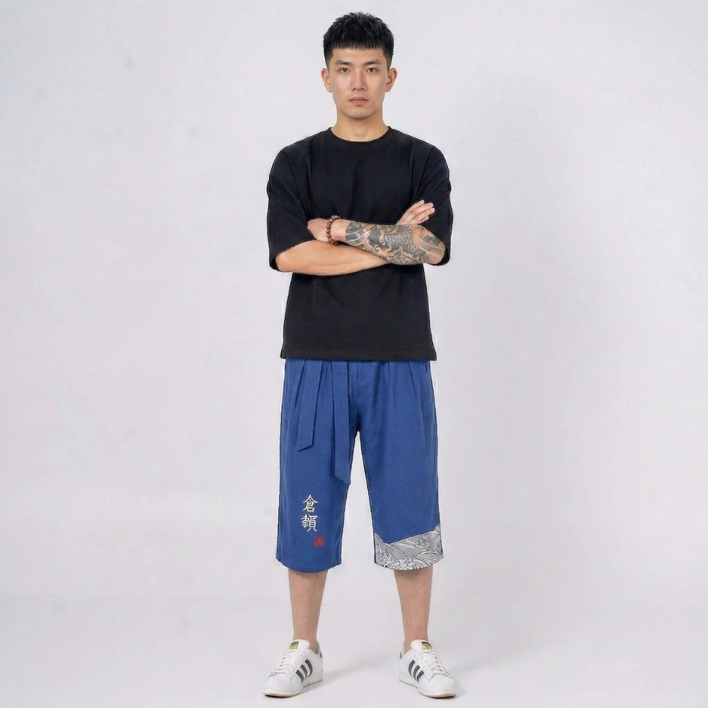 Taro - Pantalon court confort japonais - Image 7