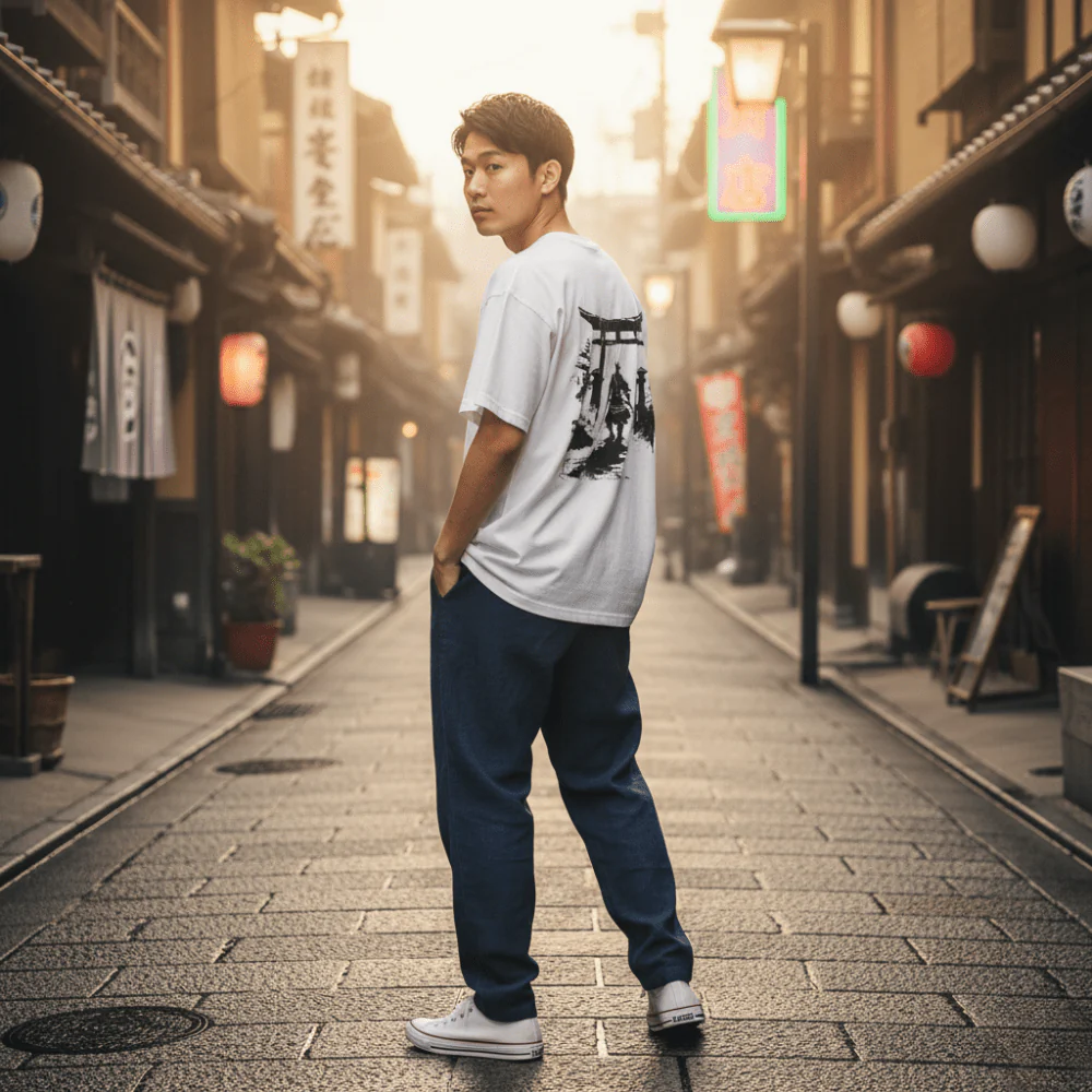 Torii - T-shirt japonais oversize - Image 8
